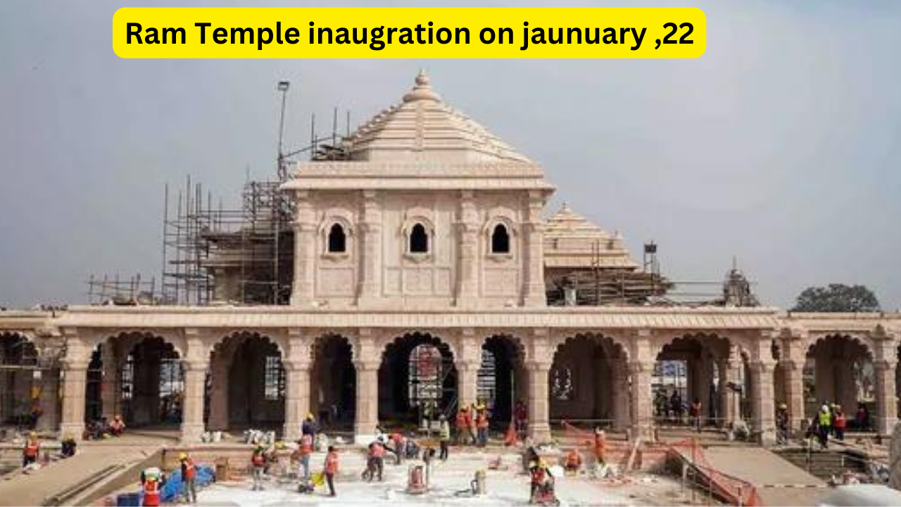 Ram Temple inaugration in ayodhya